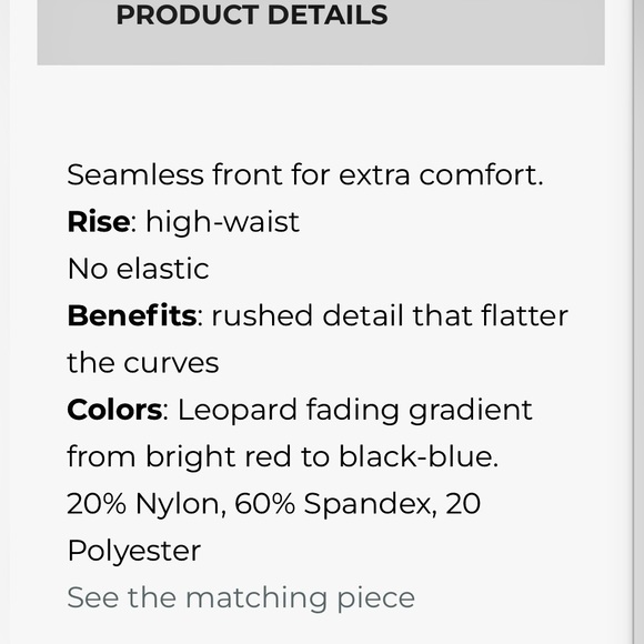 Noire Blanc Leggings - Picture 14 of 14